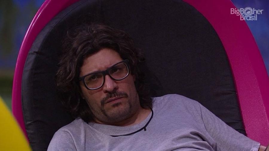 Ilmar discutiu com Rômulo no "BBB17" - Reprodução/TV Globo