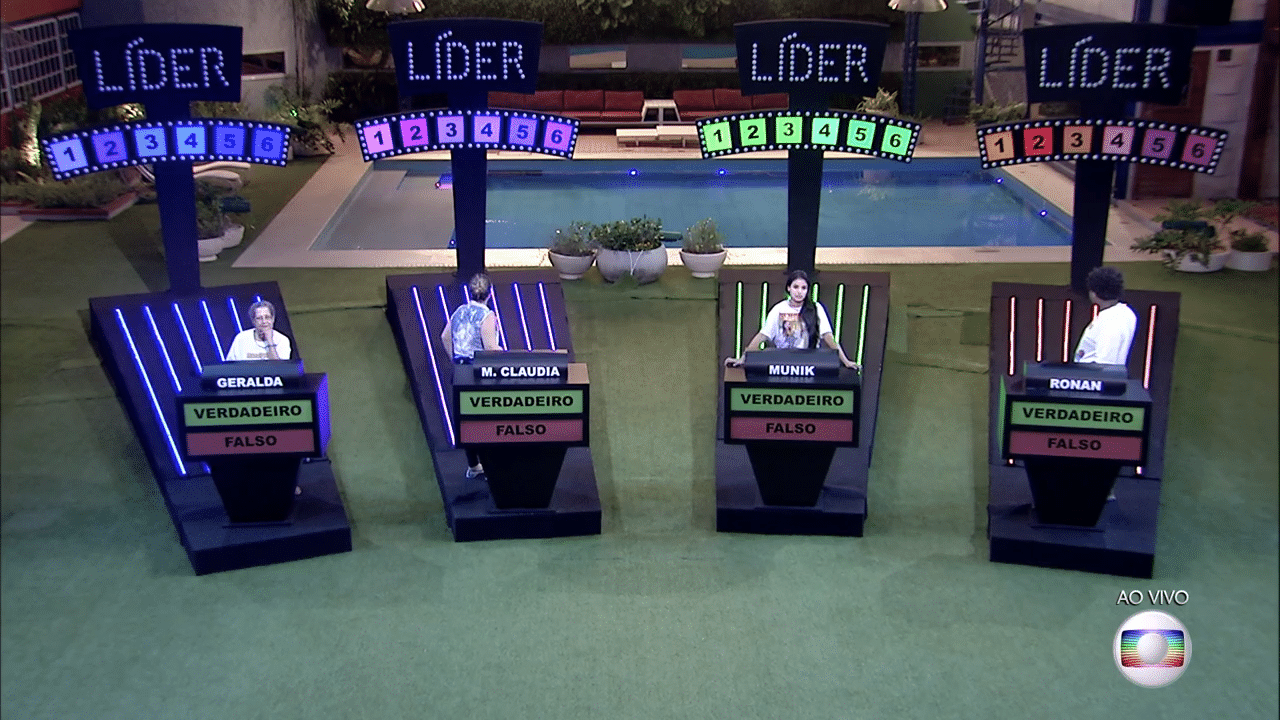 31.mar.2016 - Quarta etapa da última prova do líder do "BBB16" - Reprodução/TV Globo