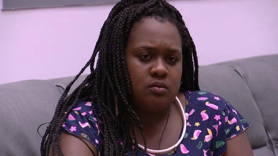 Roberta está no paredão da semana com Ieda e Emilly - Reprodução/TVGlobo
