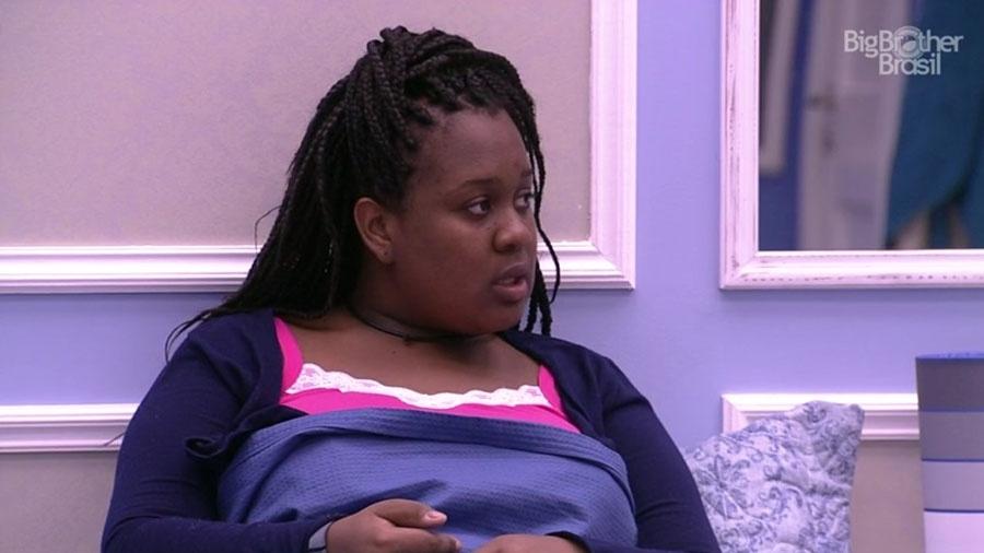 26.jan.2017 - Roberta, "BBB17" - Reprodução/Tv Globo