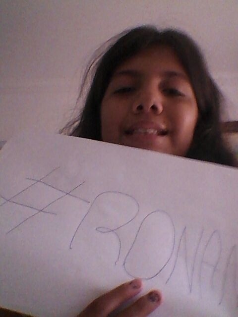 Isadora Kayal, de Sorocaba (RS), torce por Ronan - Arquivo pessoal