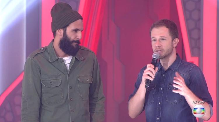 Wagner e Leifert - Reprodução/TvGlobo - Reprodução/TvGlobo