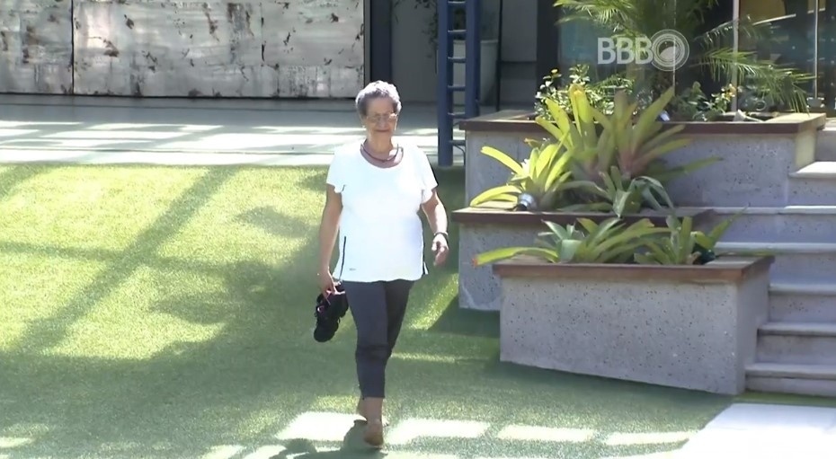 18.mar.2016 - Geralda é desclassificada na prova do líder e deixa a disputa entre Matheus e Maria Claudia - Reprodução/TV Globo