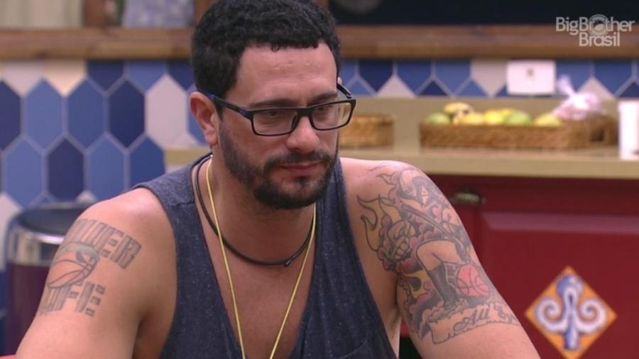 11.fev.2017 - Daniel, participante do "BBB17" - Reprodução/TVGlobo