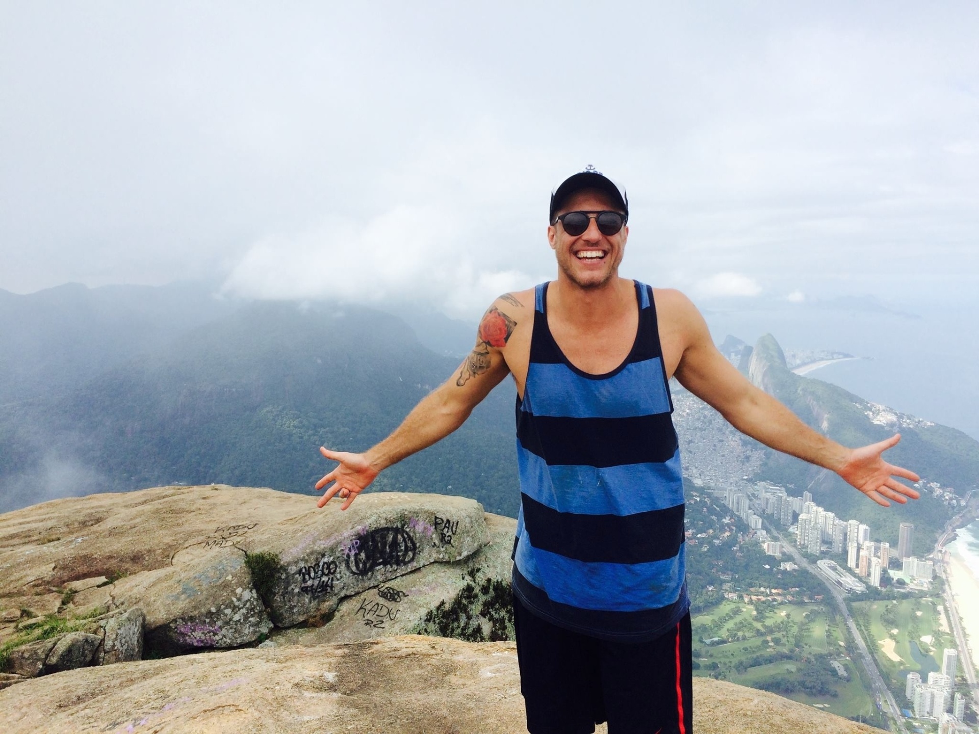 Daniel, participante do "BBB16", já teve um caso com uma apresentadora de TV - Reprodução/Facebook/Daniel Manzieri