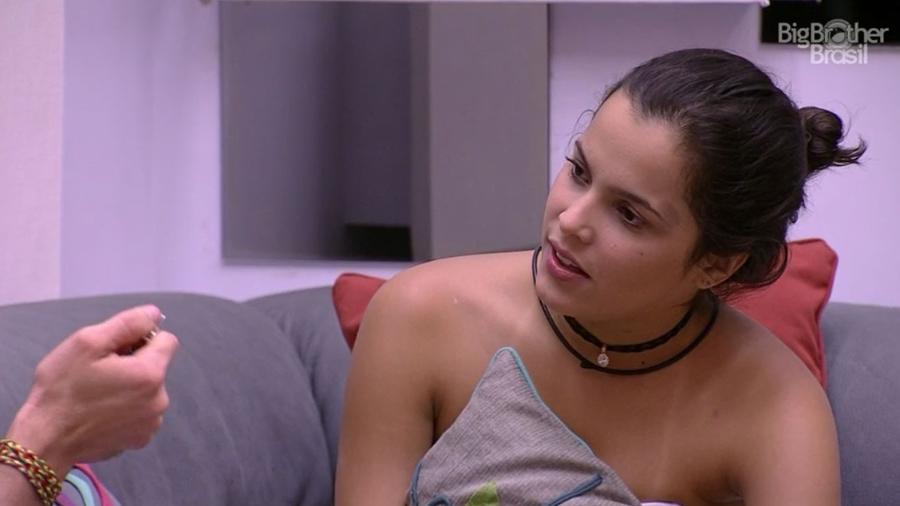 Emilly: gêmea enfrenta terceiro paredão - Reprodução/TV Globo