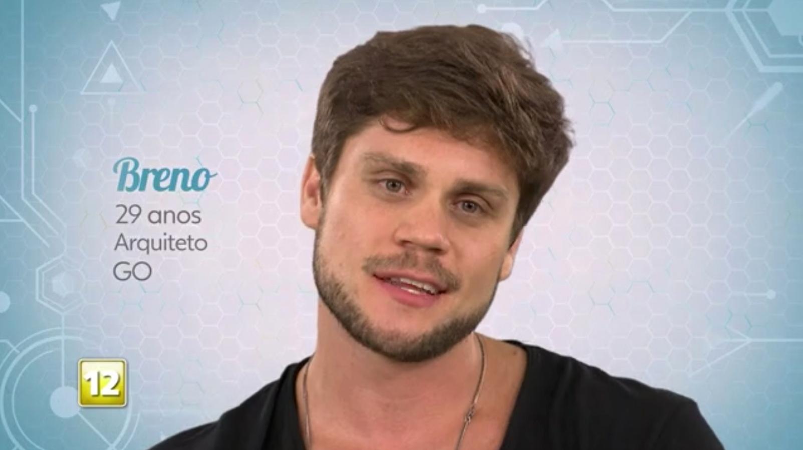 Breno, um dos participantes do "BBB18" - Reprodução/TV Globo