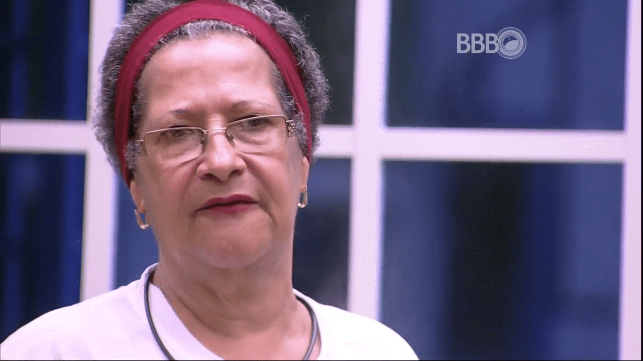 16.mar.2016 - Geralda se diz indiferente com Maria Claudia, mas que não guarda raiva ou rancor no "BBB16" - Reprodução/TV Globo
