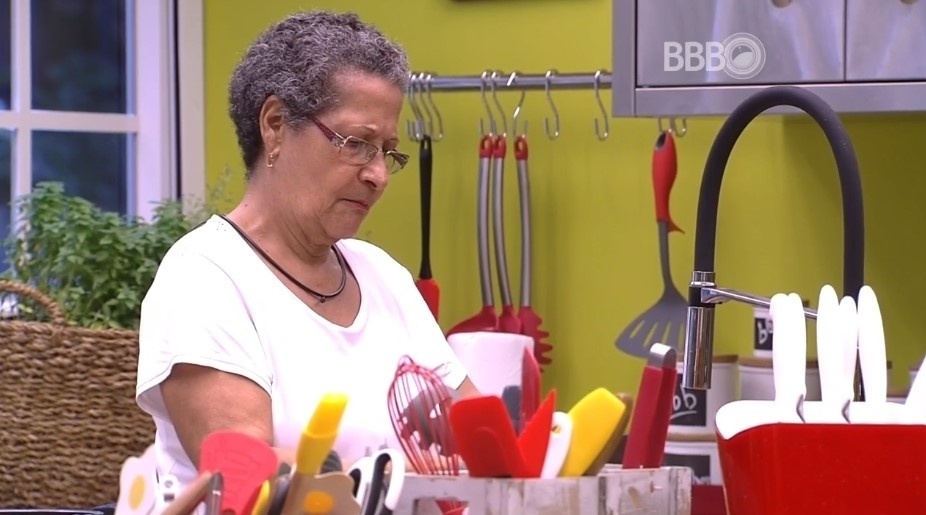 18.mar.2016 - Geralda acredita que será a indicação da líder Maria Claudia no próximo paredão do "BBB16" - Reprodução/TV Globo