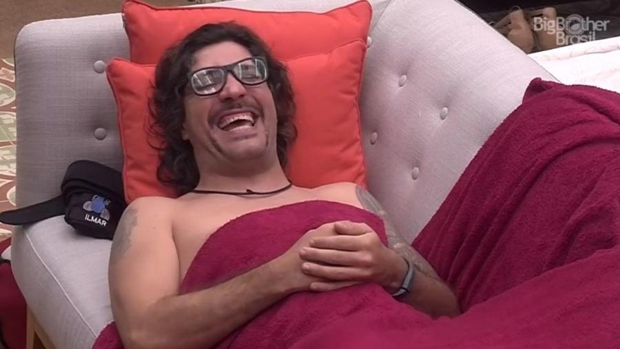 Ilmar se compara a personagem de literatura - Reprodução/TVGlobo
