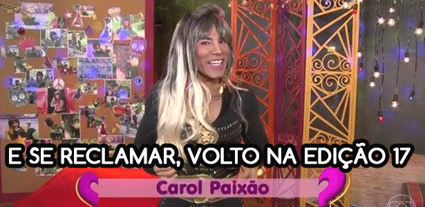 Diva Depressão: Carol Paixão - Fotomontagem/Diva Depressão - Fotomontagem/Diva Depressão
