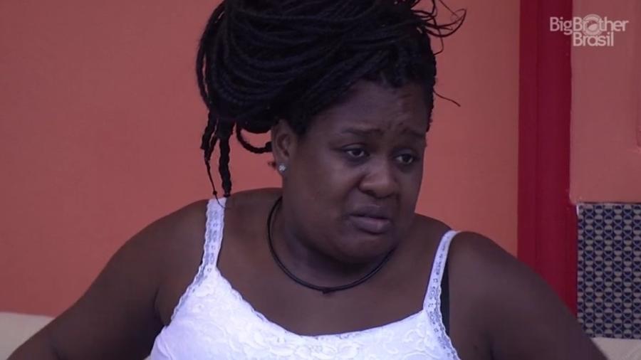 Roberta está no paredão da semana com Ieda e Emilly - Reprodução/TVGlobo