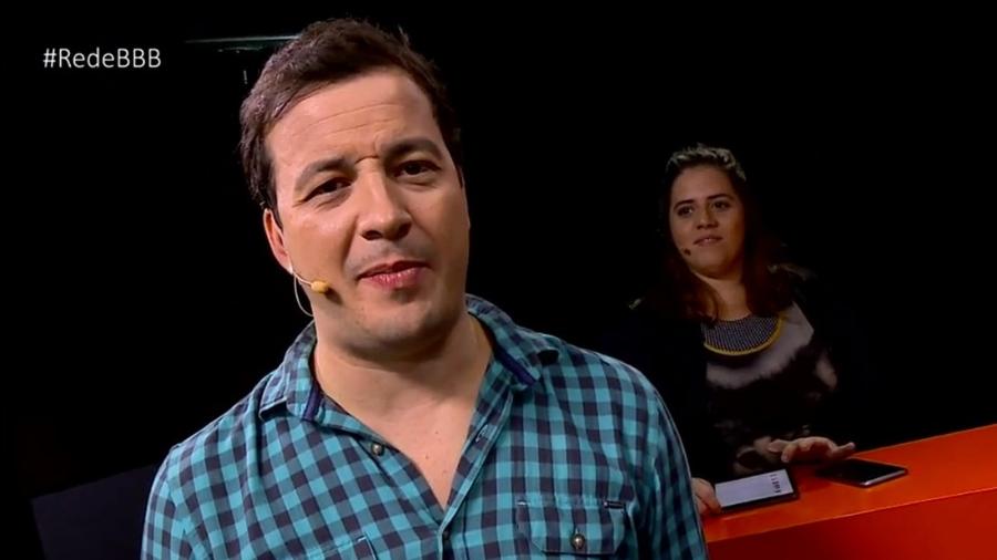 Rafael Cortez defende Marinalva durante programa Rede BBB - Reprodução/GloboPlay