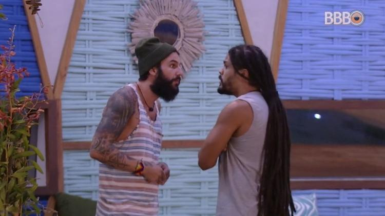 Wagner e Viegas - Reprodução/Globoplay - Reprodução/Globoplay