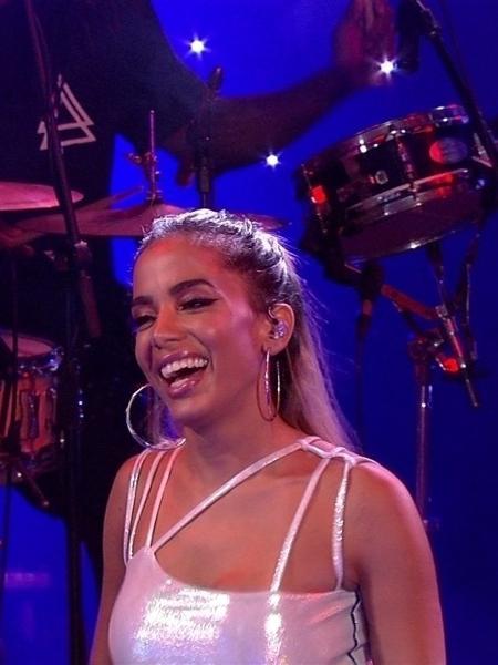 Anitta faz show na casa do "BBB18" - Reprodução/TVGlobo - Reprodução/TVGlobo