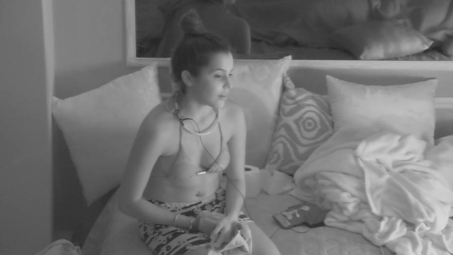 Emilly conversa com Roberta sobre eliminação de Luiz Felipe - Reprodução/Gshow