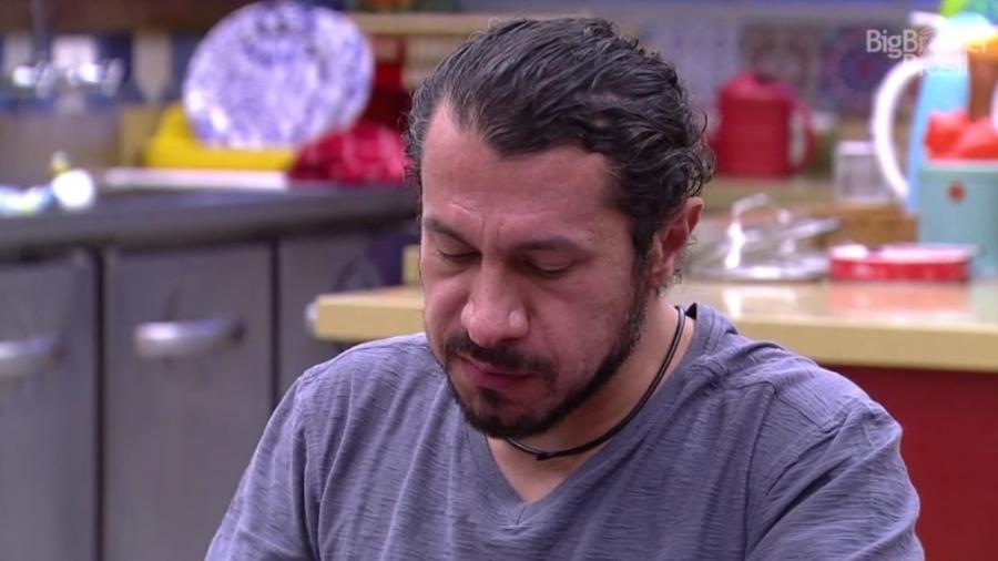 Rômulo diz querer deixar o "BBB17" - Reprodução/TVGlobo