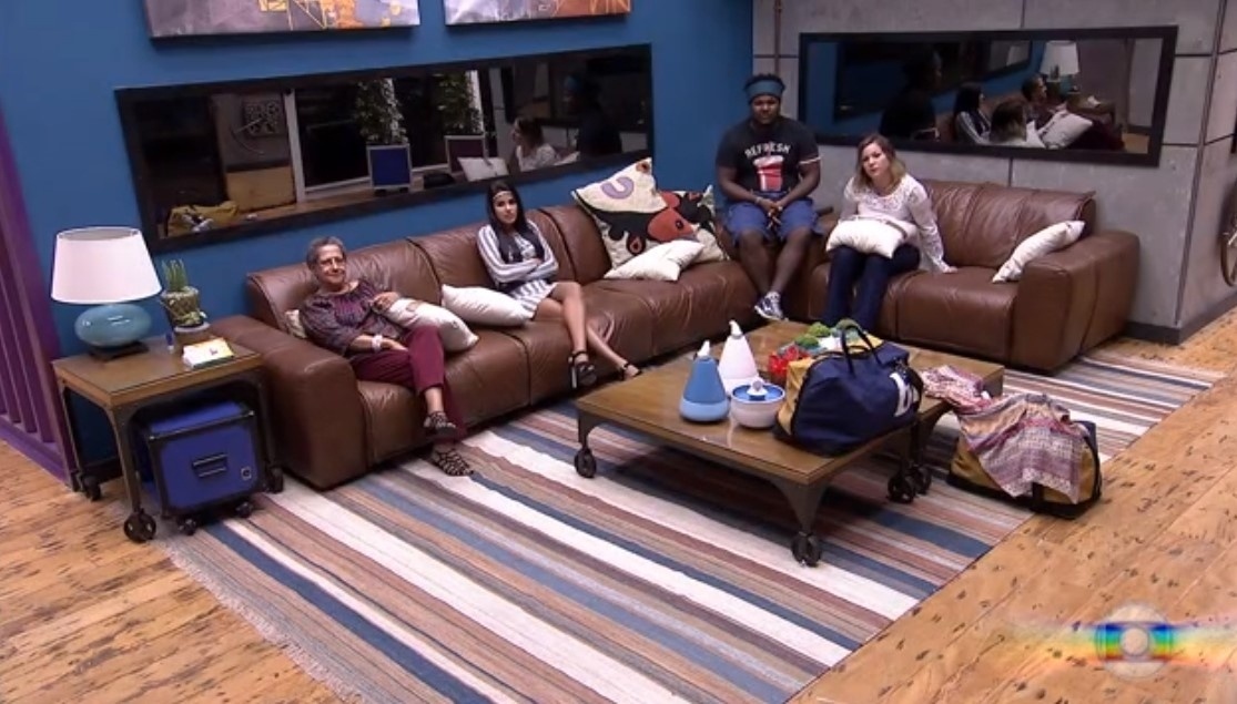 1.abr.2016 - Paredão desta sexta-feira (1) foi o mais curto do "BBB16" - Reprodução/TV Globo