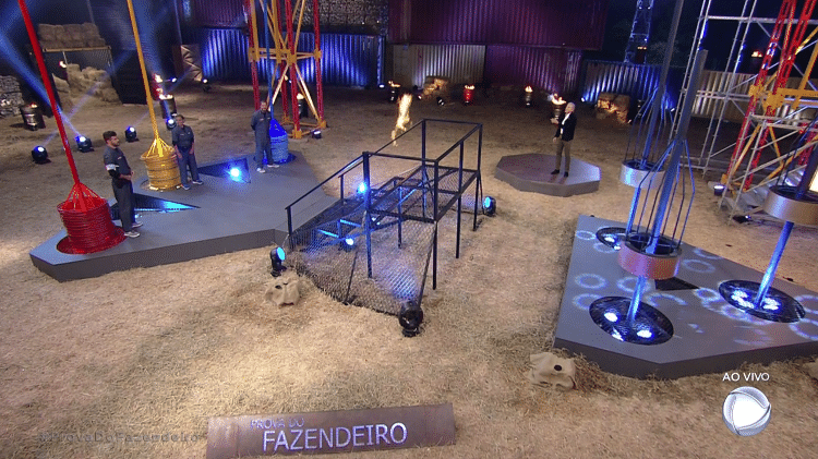 Sexta prova do fazendeiro de "A Fazenda 9" - Reprodução/R7 - Reprodução/R7