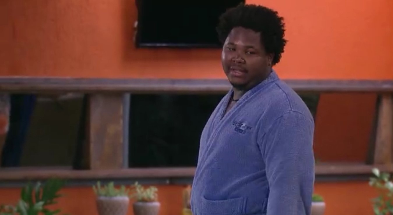 15.mar.2016 - Ronan brinca com Matheus e Renan: "E eu achando que era o gay da edição" - Reprodução/TV Globo