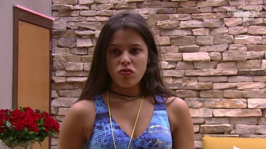 06.fev.2017 - Emilly, participante do "BBB17" - Reprodução/Tv Globo