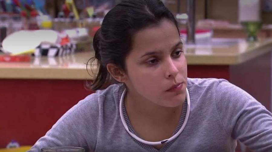 Emilly diz que não gostaria de emagrecer - Reprodução/TV Globo