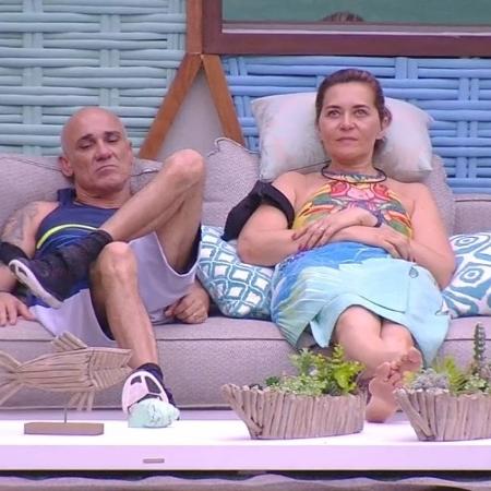 Ayrton e Eva durante o "BBB18" - Reprodução/Globoplay - Reprodução/Globoplay