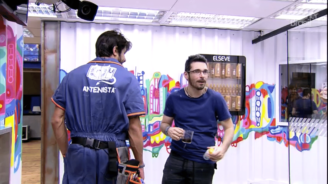 23.jan.2016 - Alan diz estar com saudades das filhas no "BBB16" - Reprodução/TV Globo