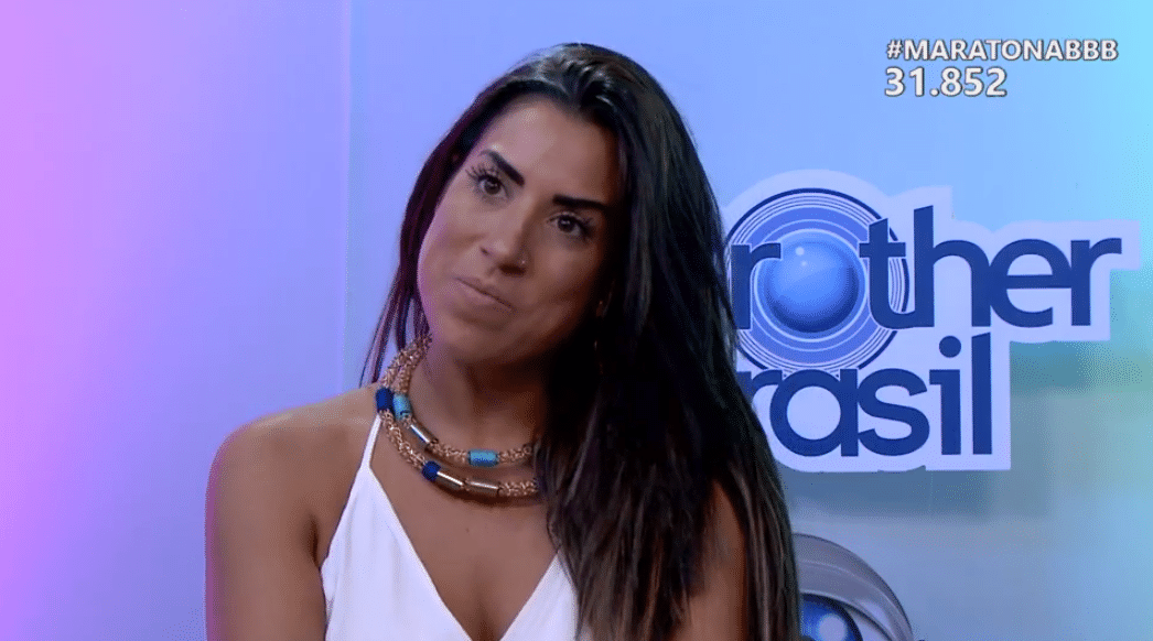 6.abr.2016 - Juliana nega ter indicado Ana Paula para o paredão a fim de proteger o Daniel, no "BBB16" - Reprodução/ TV Globo