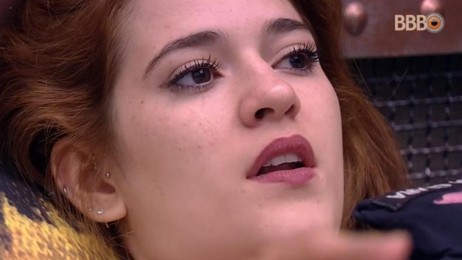 Ana Clara reclama do voto de Paula no último paredão do "BBB18" - Reprodução/Globoplay
