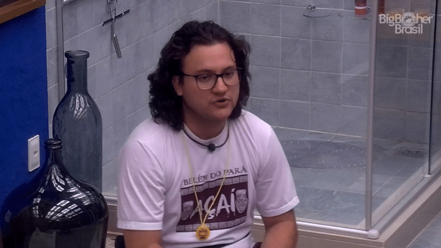 Diego fala sobre votação no quarto do líder - Reprodução/GloboPlay