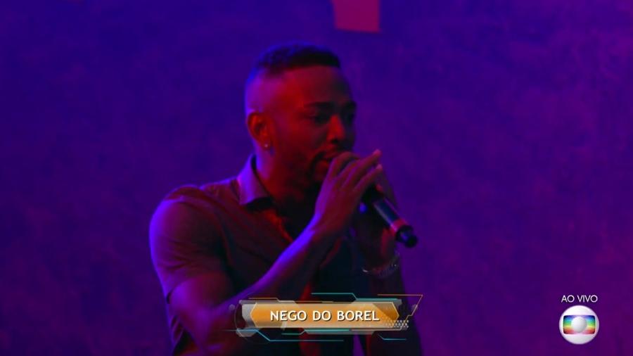 Nego do Borel é a atração da primeira grande festa do "BBB17" - Reprodução/TV Globo