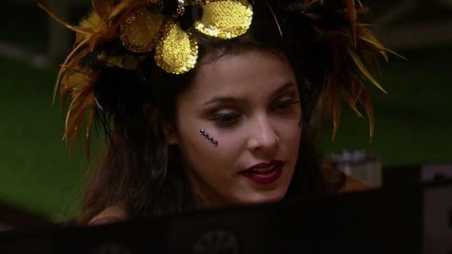 Emilly briga com Marcos e Ilmar e recebe proposta de aliança de Ieda - Reprodução/TVGlobo