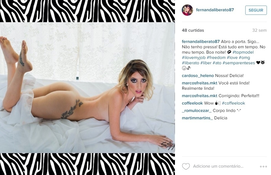 Fernanda Liberato, candidata a participante do "BBB16" - Reprodução/Instagram/fernandaliberato87