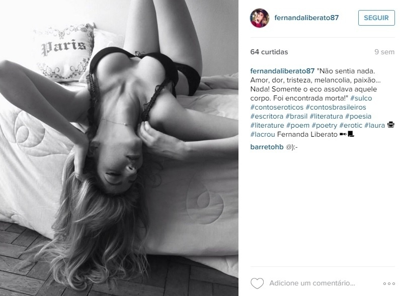 Fernanda Liberato, candidata a participante do "BBB16" - Reprodução/Instagram/fernandaliberato87