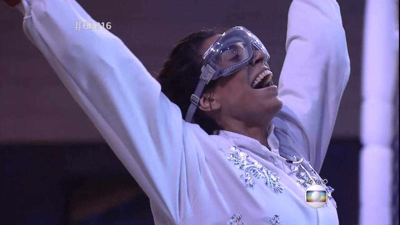 4.fev.2016 - Juliana é a terceira líder do "BBB16" - Reprodução/TV Globo