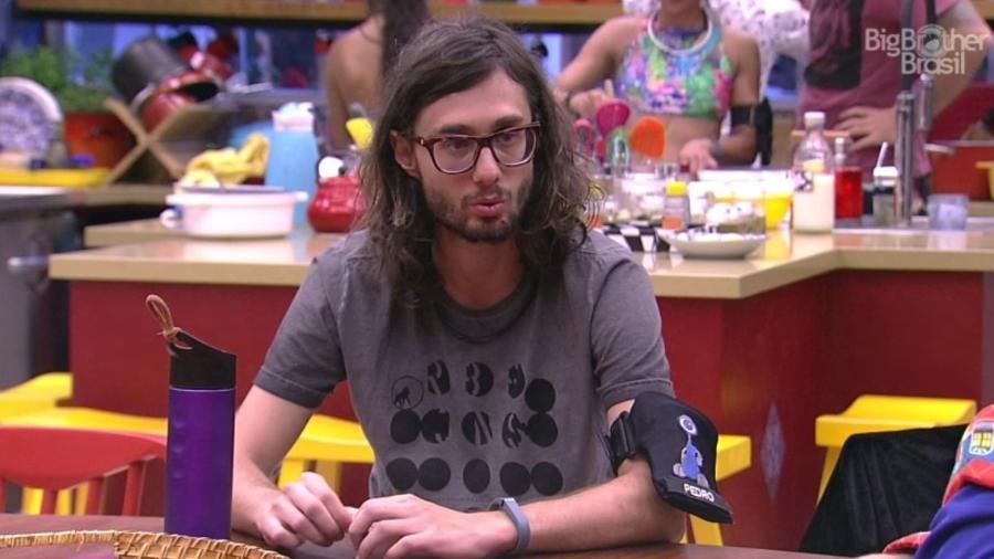 08.02.2017 - Pedro, participante do "BBB17" - Reprodução/Tv Globo
