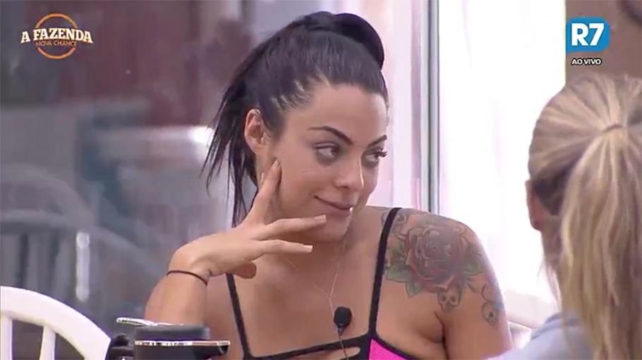 Monique Amin fala sobre Ronaldinho Gaúcho em "A Fazenda 9" - Reprodução/R7