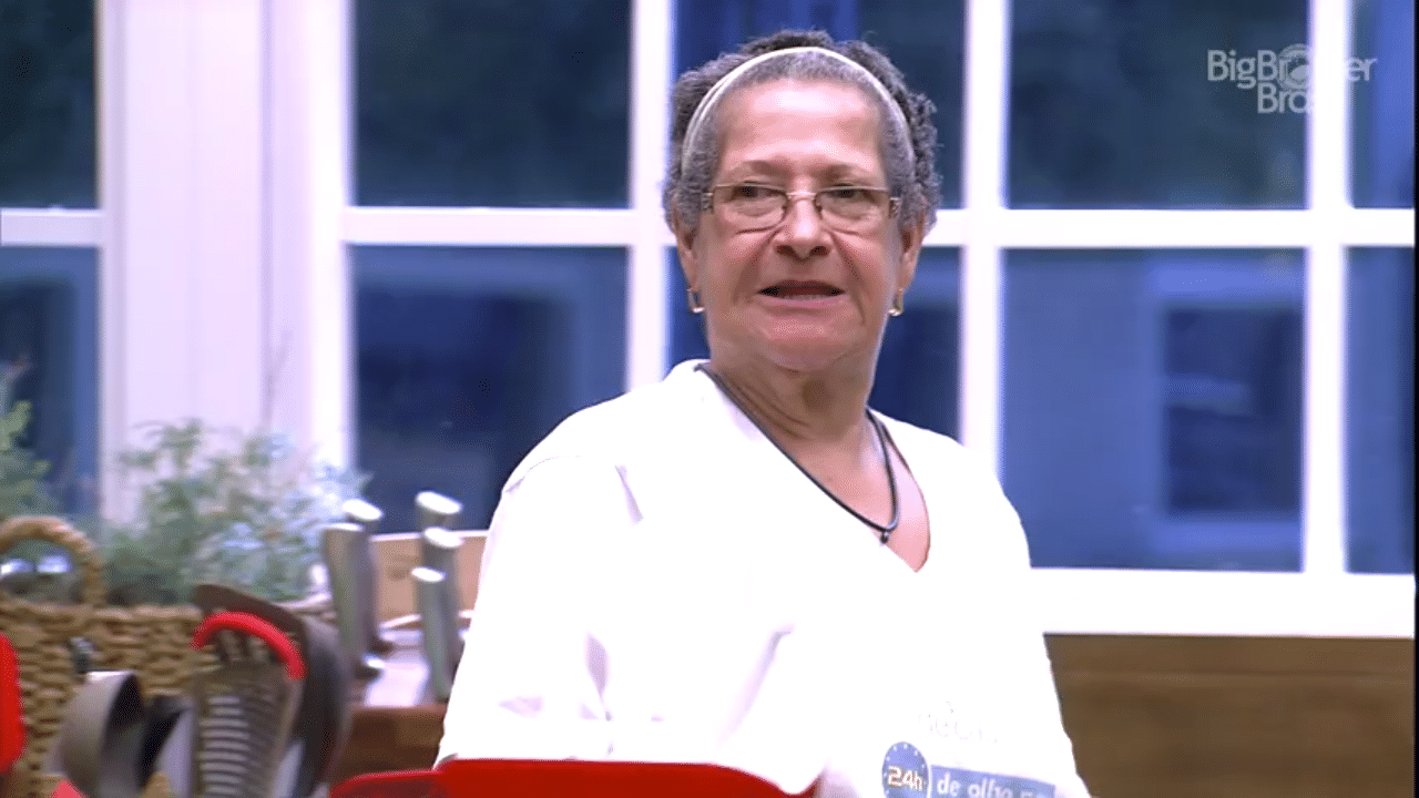 9.mar.2016 - "Ele estava contando que ela iria voltar", diz Geralda sobre Renan após a eliminação de Adélia do "BBB16" - Reprodução/TV Globo