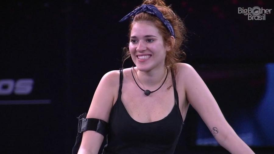 Ana Clara brinca com os brothers para esconder cansaço - Reprodução/GloboPlay