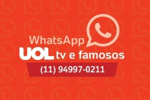 Selo Whatsapp UOL TV e Famosos - Arte UOL - Arte UOL