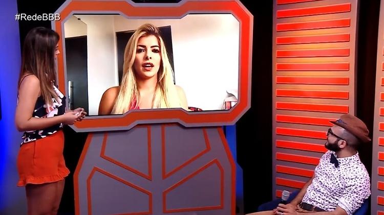 Jaqueline e Mahmoud - Reprodução/GloboPlay - Reprodução/GloboPlay