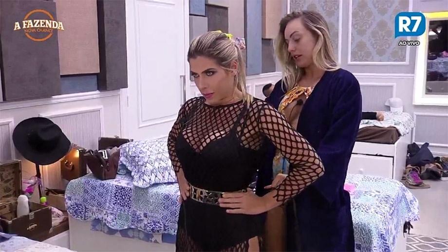 Ana Paula Minerato capricha no visual para formação da roça - Reprodução/R7