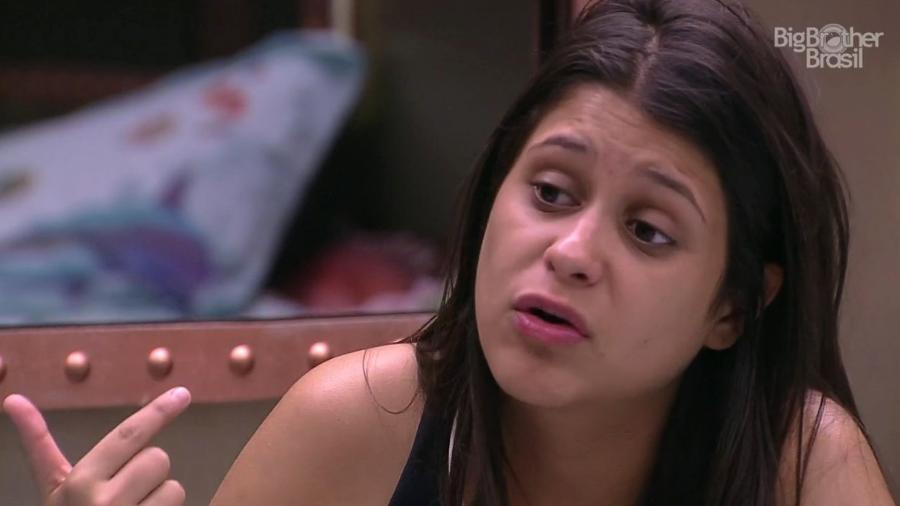 Ana Paula se surpreendeu ao receber sete votos da casa - Reprodução/GloboPlay