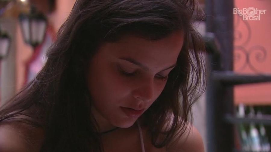 Emilly diz que Ilmar e Marcos são machistas - Reprodução/TV Globo