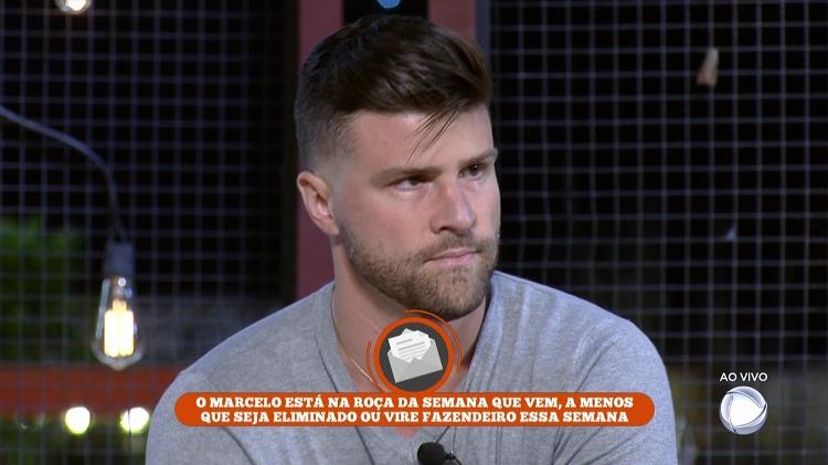 Marcelo prateado - Reprodução/Record - Reprodução/Record