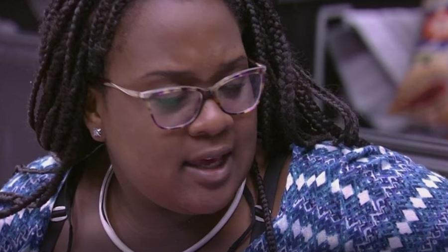 Roberta quer Ilmar fora da casa - Reprodução/TVGlobo