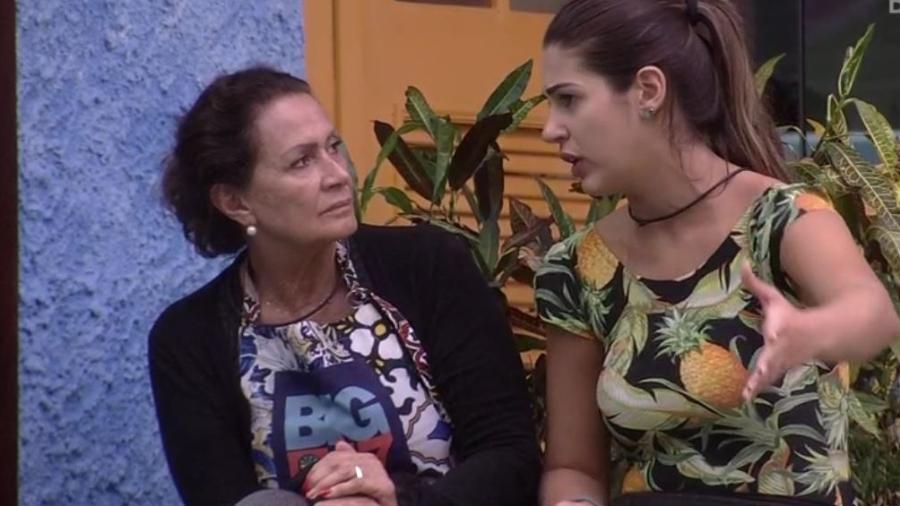 Vivian explica a Ieda provocação de Marcos - Reprodução/TVGlobo