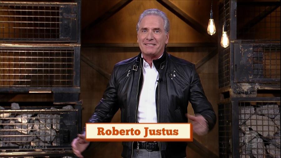 Roberto Justus explica como será a primeira roça de "A Fazenda 9" - Reprodução/Record