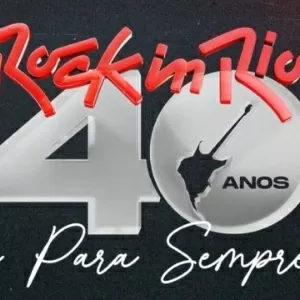 Logo 40 anos do Rock in Rio